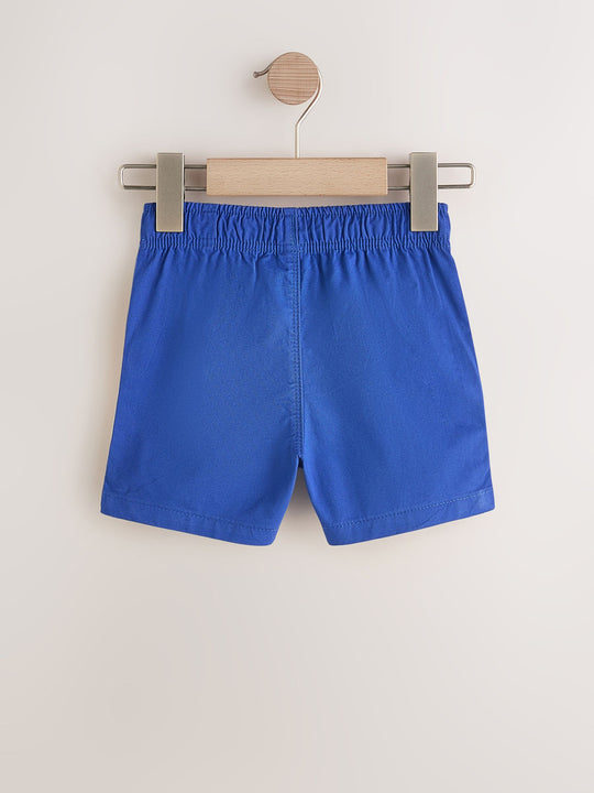 Blue Side Stripe Pull On Shorts (3mths-7yrs)
