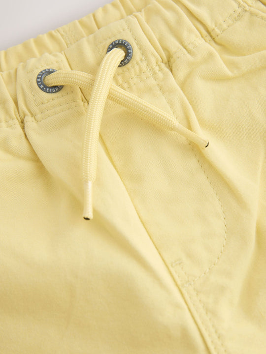 Yellow Pull On Shorts (3mths-7yrs)