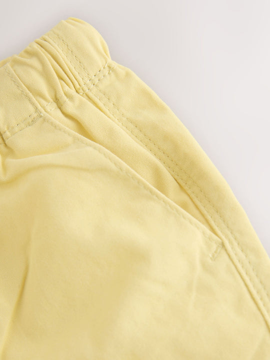 Yellow Pull On Shorts (3mths-7yrs)