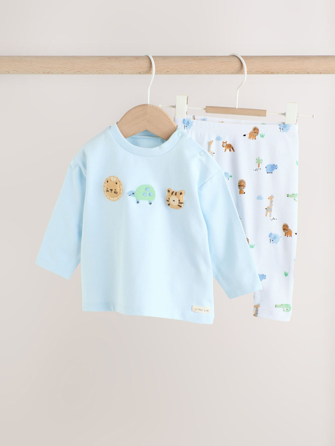 Blue Safari Baby Top and Leggings Set 2 Piece (0mths-3yrs)