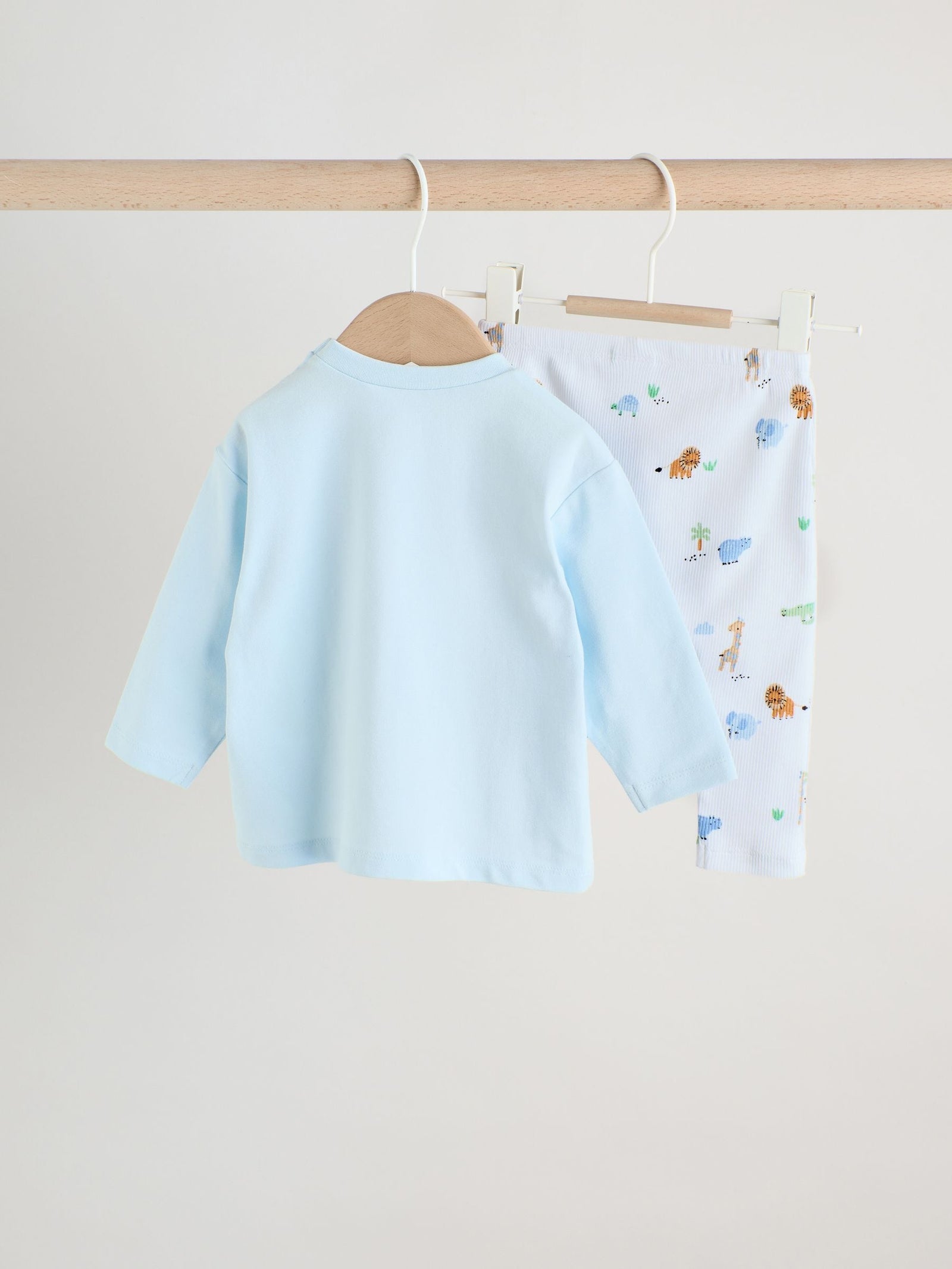 Blue Safari Baby Top and Leggings Set 2 Piece (0mths-3yrs)