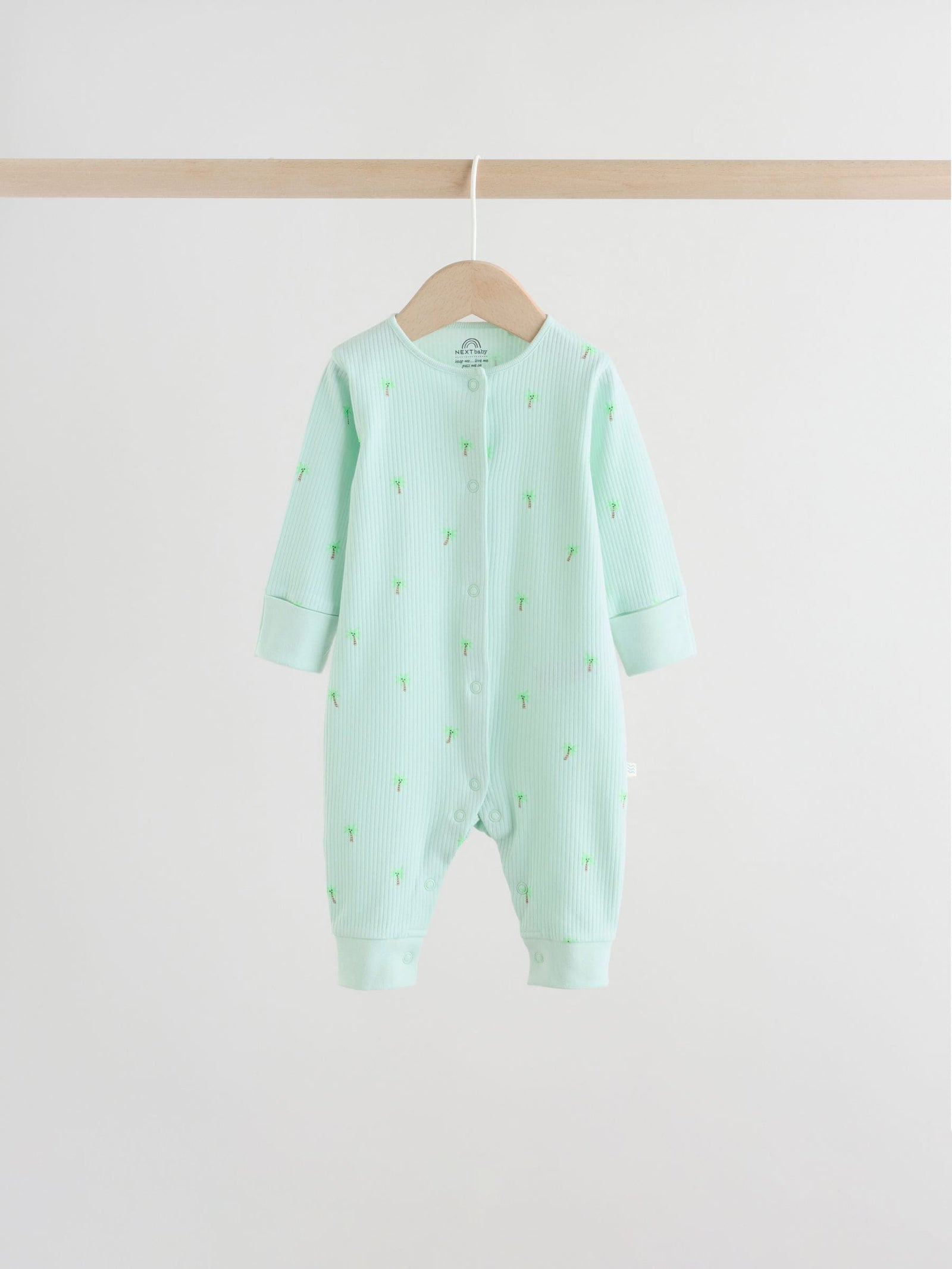 Multi Print Baby Sleepsuits 4 Pack (0mths-3yrs)