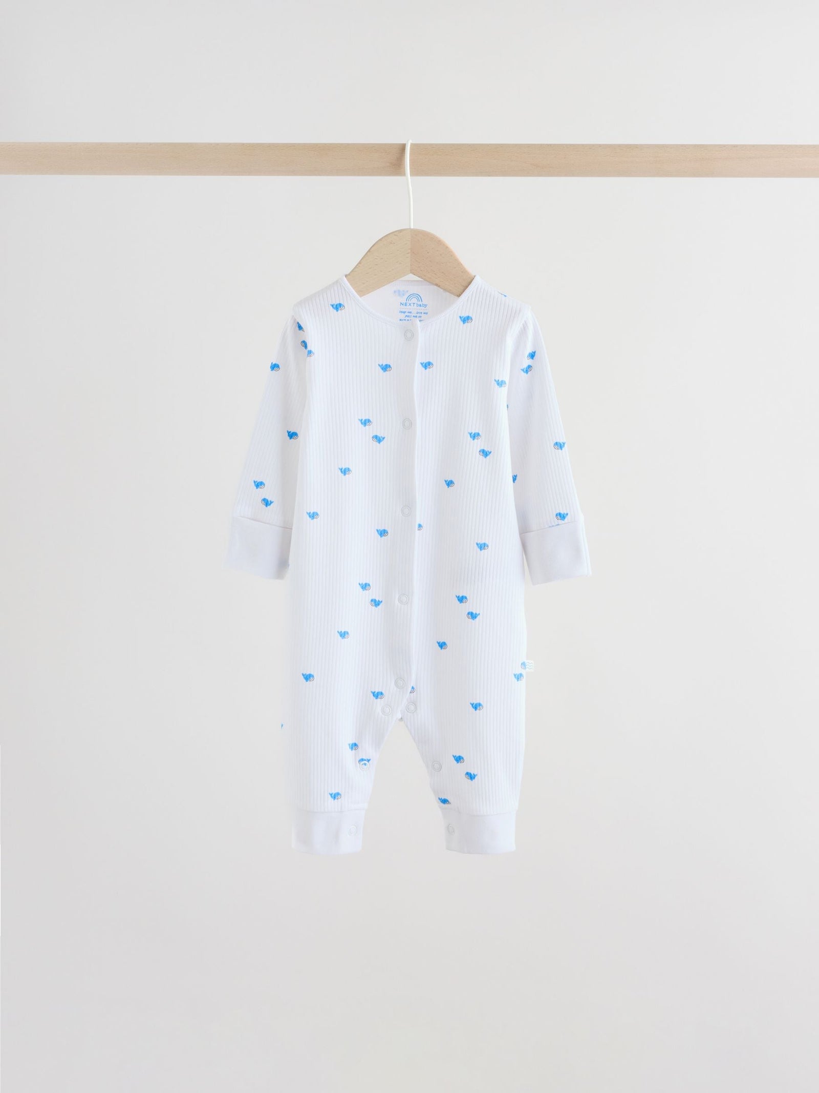 Multi Print Baby Sleepsuits 4 Pack (0mths-3yrs)