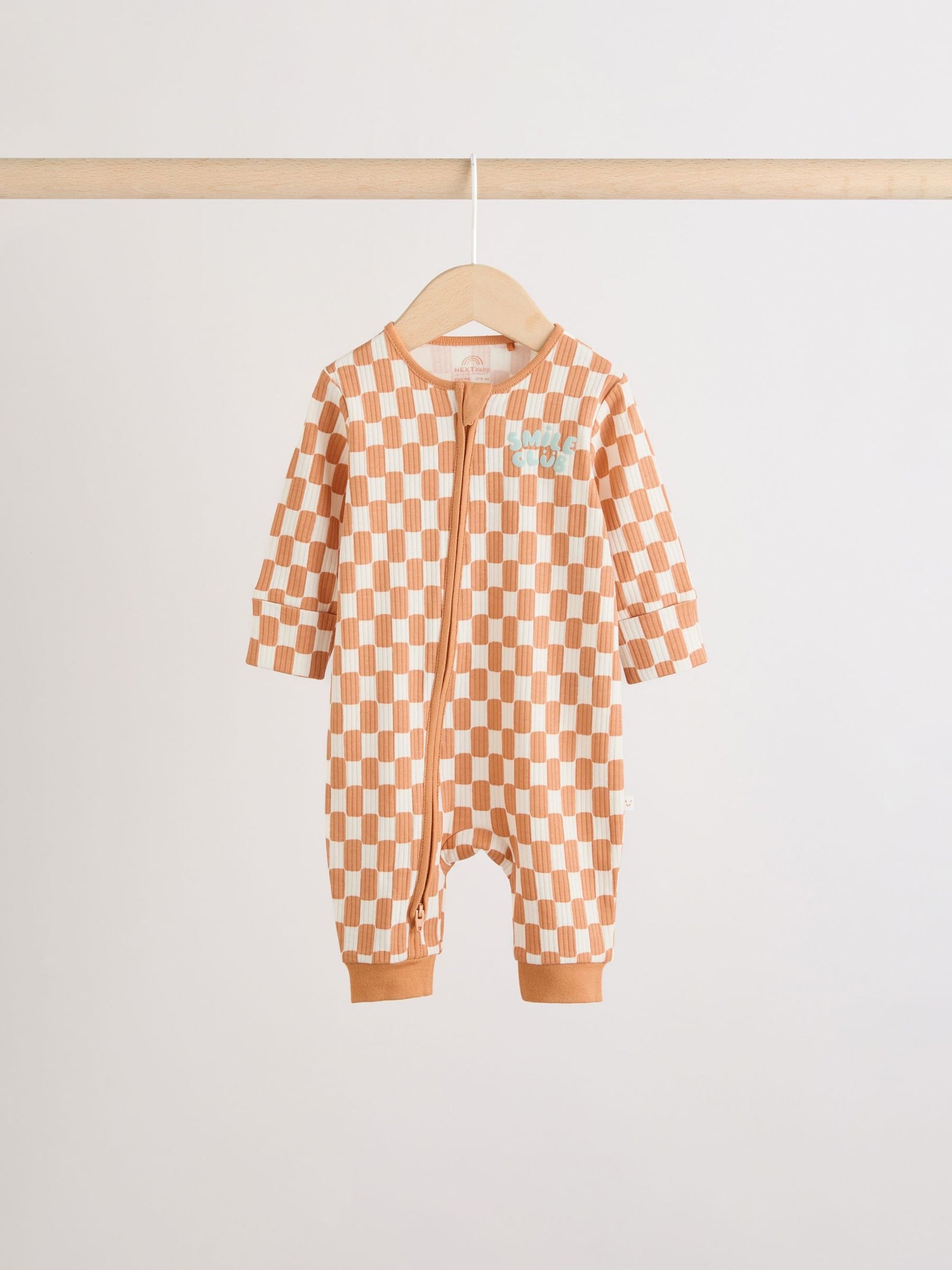 Multi Two Way Zip Baby Sleepsuits 3 Pack (0mths-3yrs)