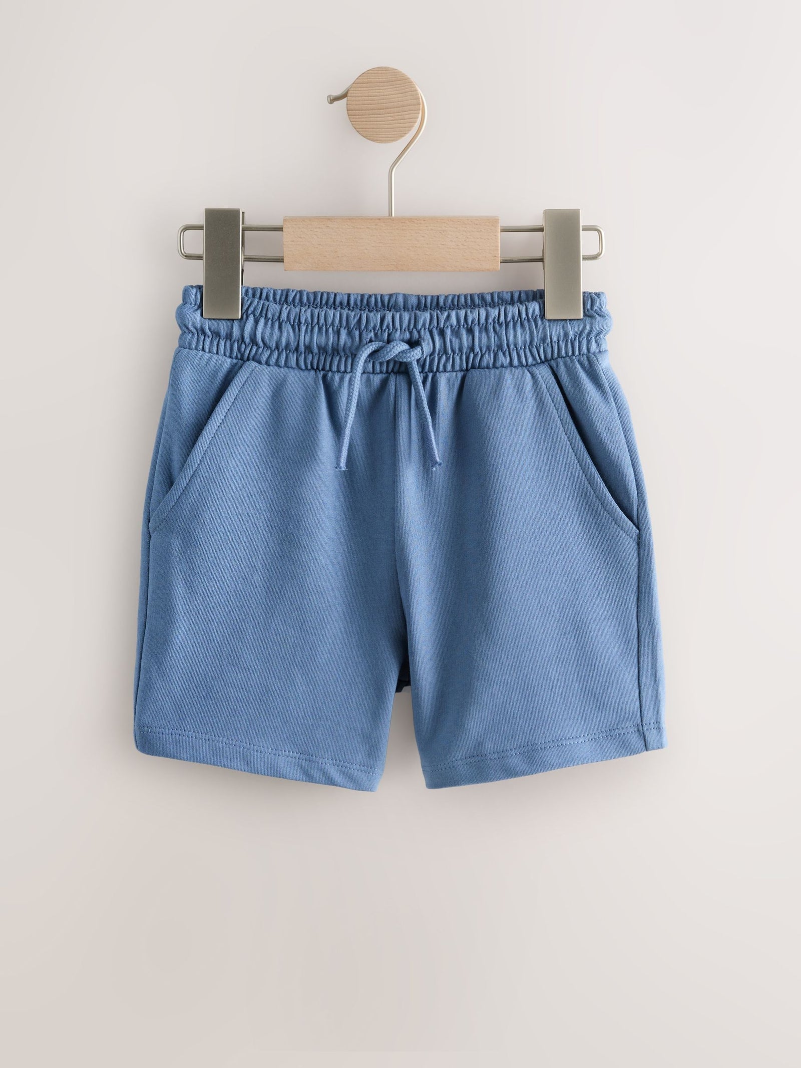 Denim Blue Jersey Shorts (3mths-7yrs)