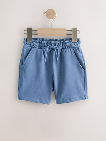 Denim Blue Jersey Shorts (3mths-7yrs)
