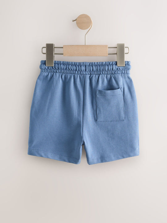 Denim Blue Jersey Shorts (3mths-7yrs)