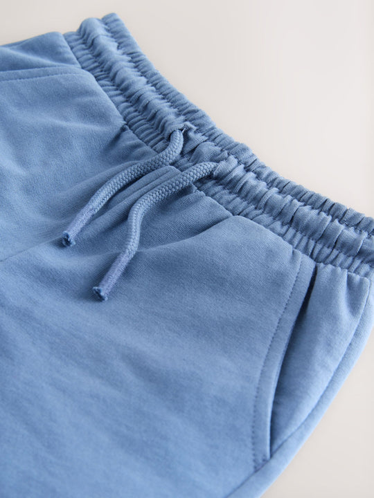 Denim Blue Jersey Shorts (3mths-7yrs)