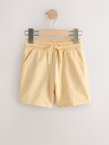 Butter Yellow Jersey Shorts (3mths-7yrs)