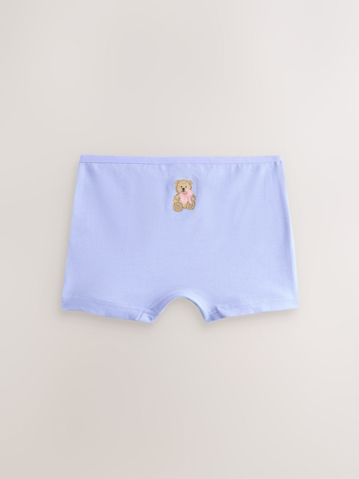 Pink Bear/Bow Short Briefs 5 Pack (2-16yrs)
