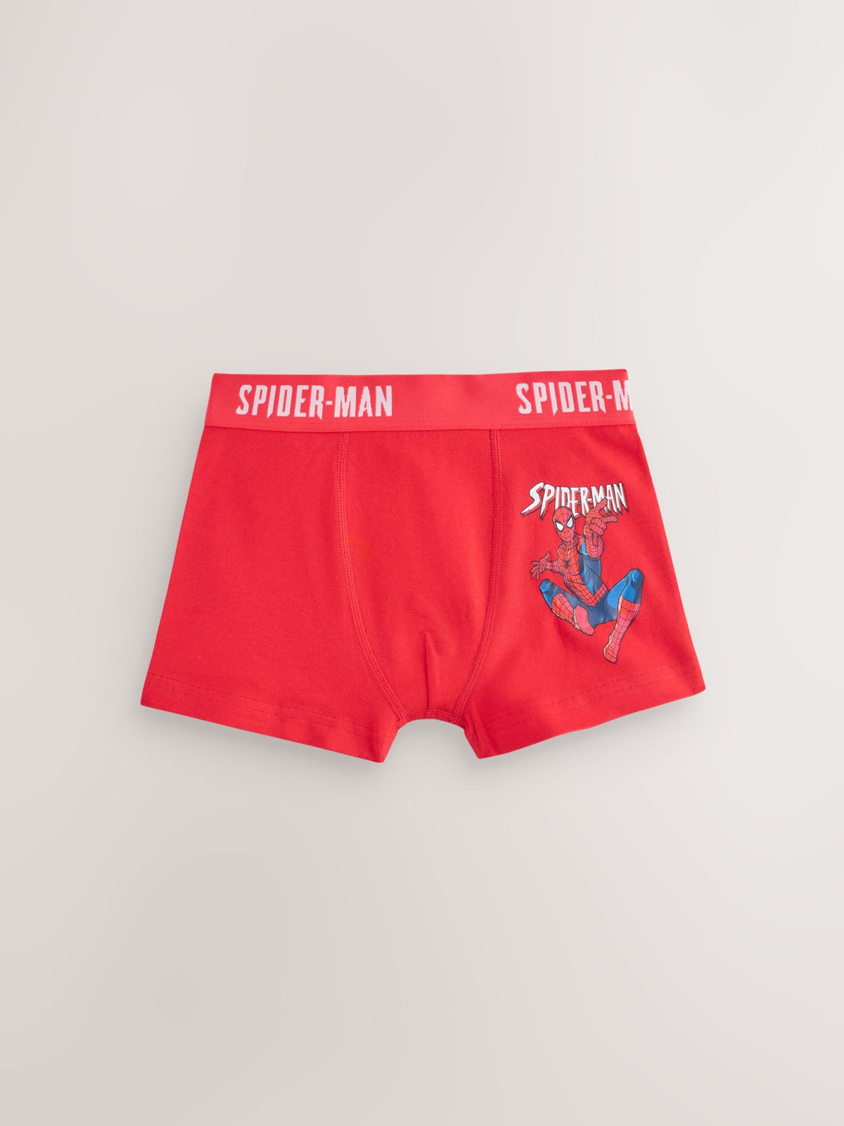 Red/Black Spiderman Trunks 5 Pack (2-14yrs)
