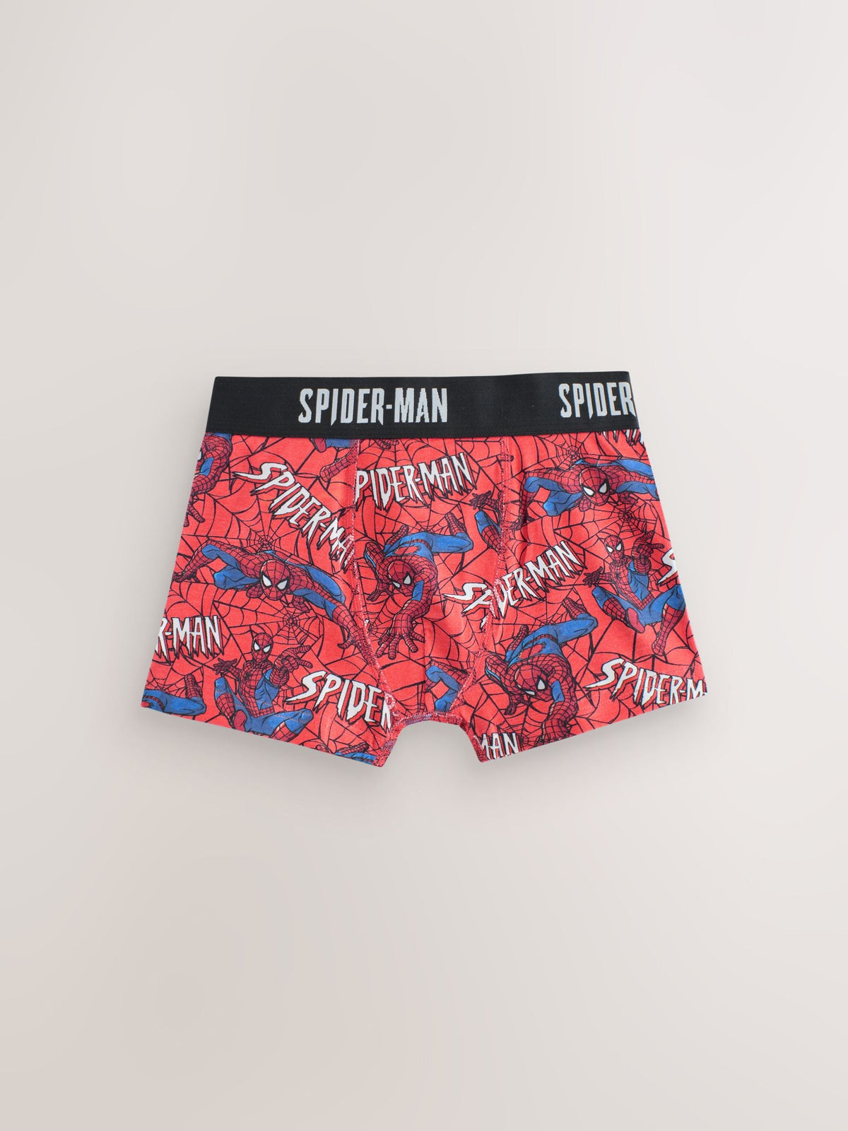Red/Black Spiderman Trunks 5 Pack (2-14yrs)