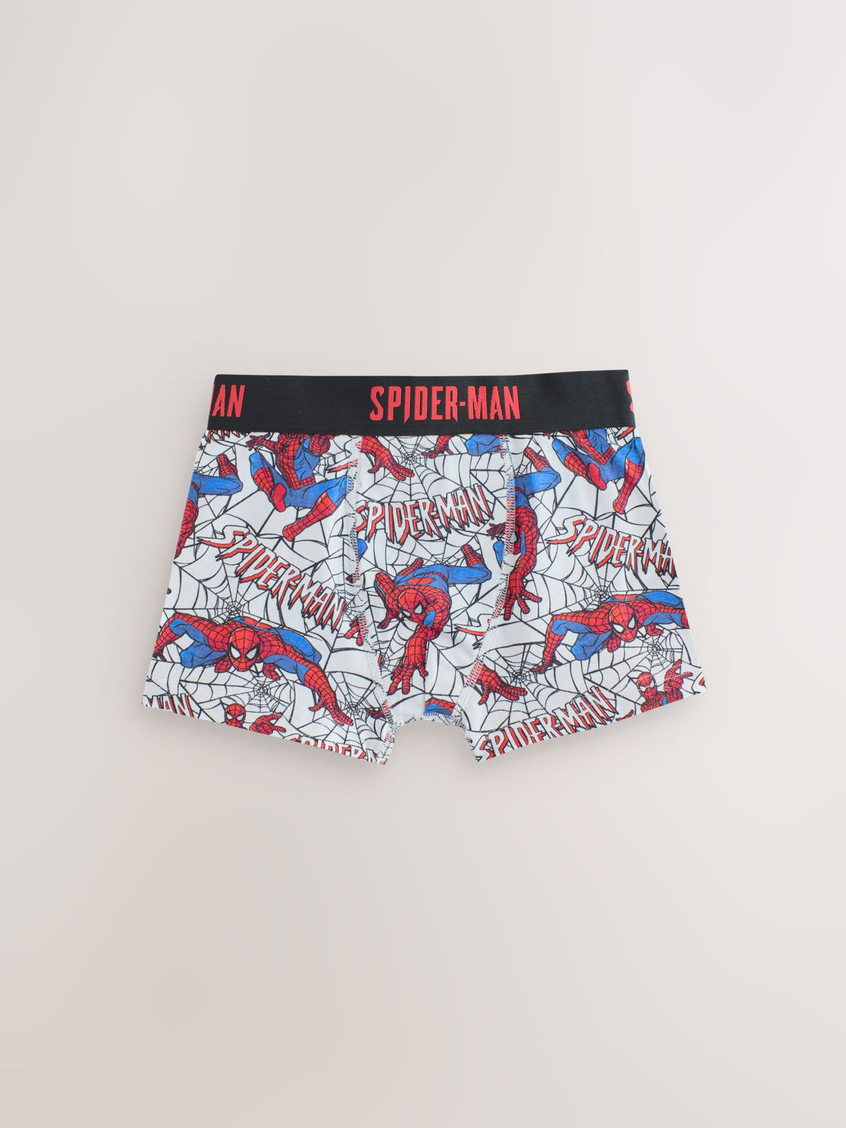 Red/Black Spiderman Trunks 5 Pack (2-14yrs)