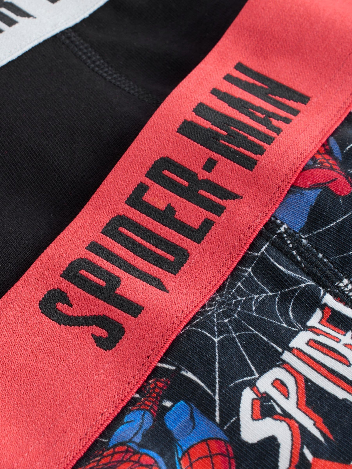 Red/Black Spiderman Trunks 5 Pack (2-14yrs)