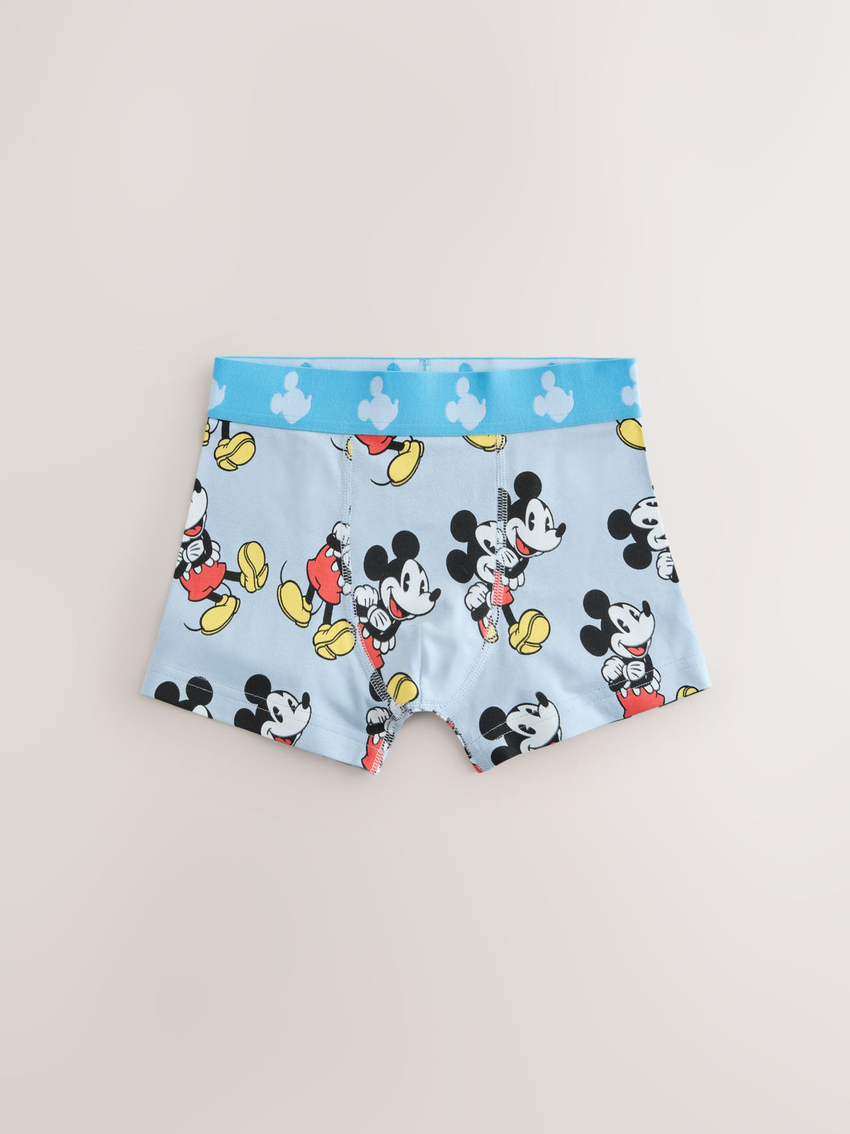 Blue/White Mickey Mouse Trunks Pack (2-10yrs)