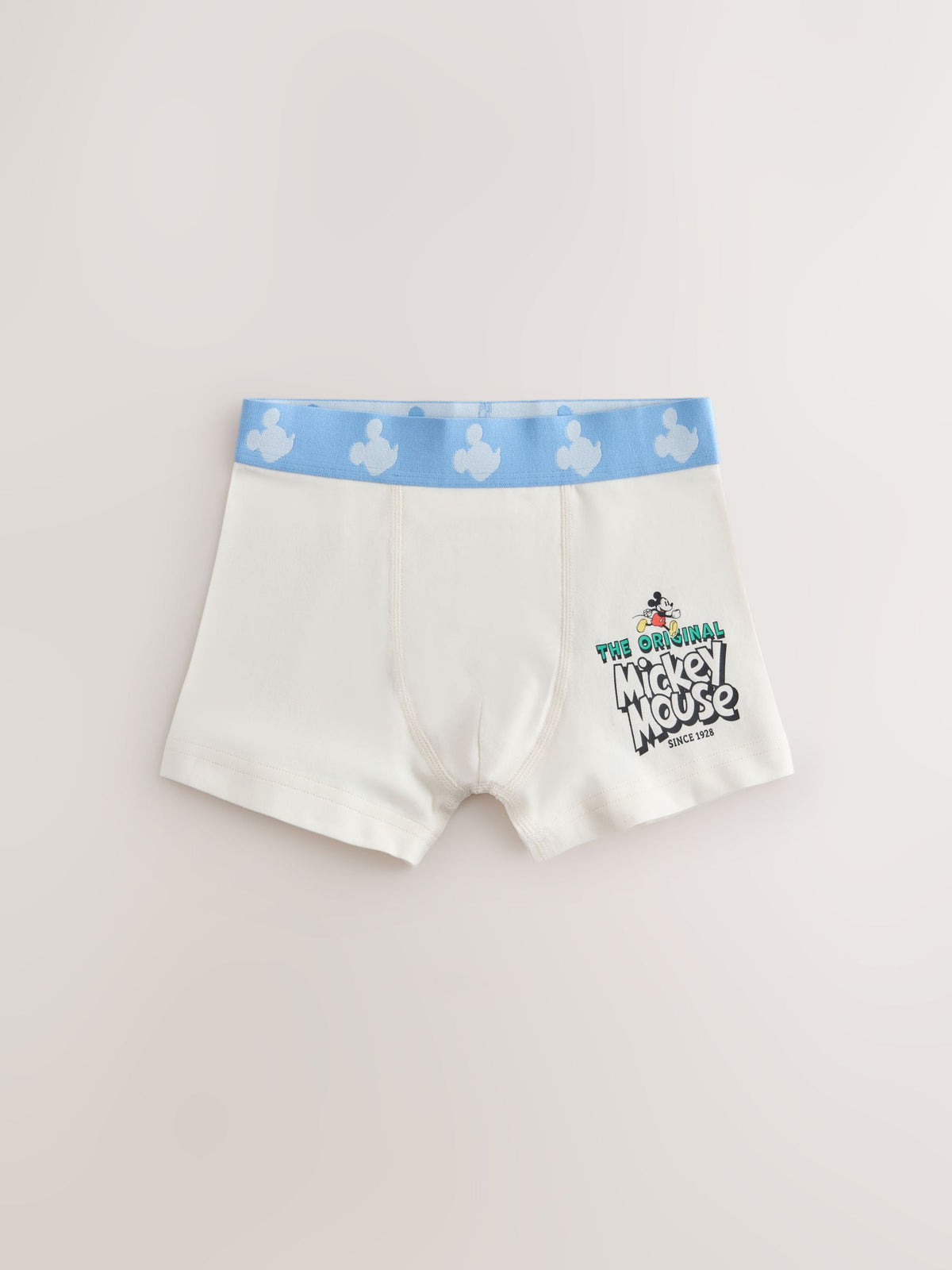 Blue/White Mickey Mouse Trunks Pack (2-10yrs)