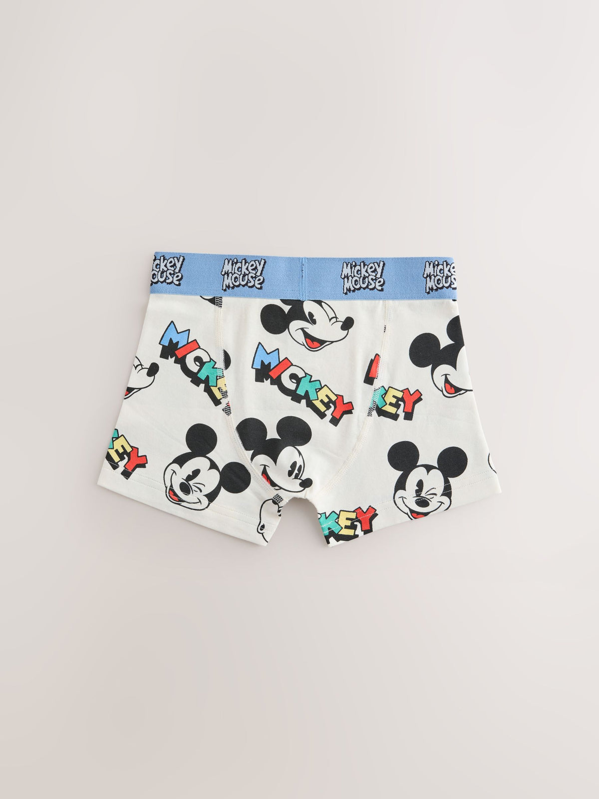 Blue/White Mickey Mouse Trunks Pack (2-10yrs)