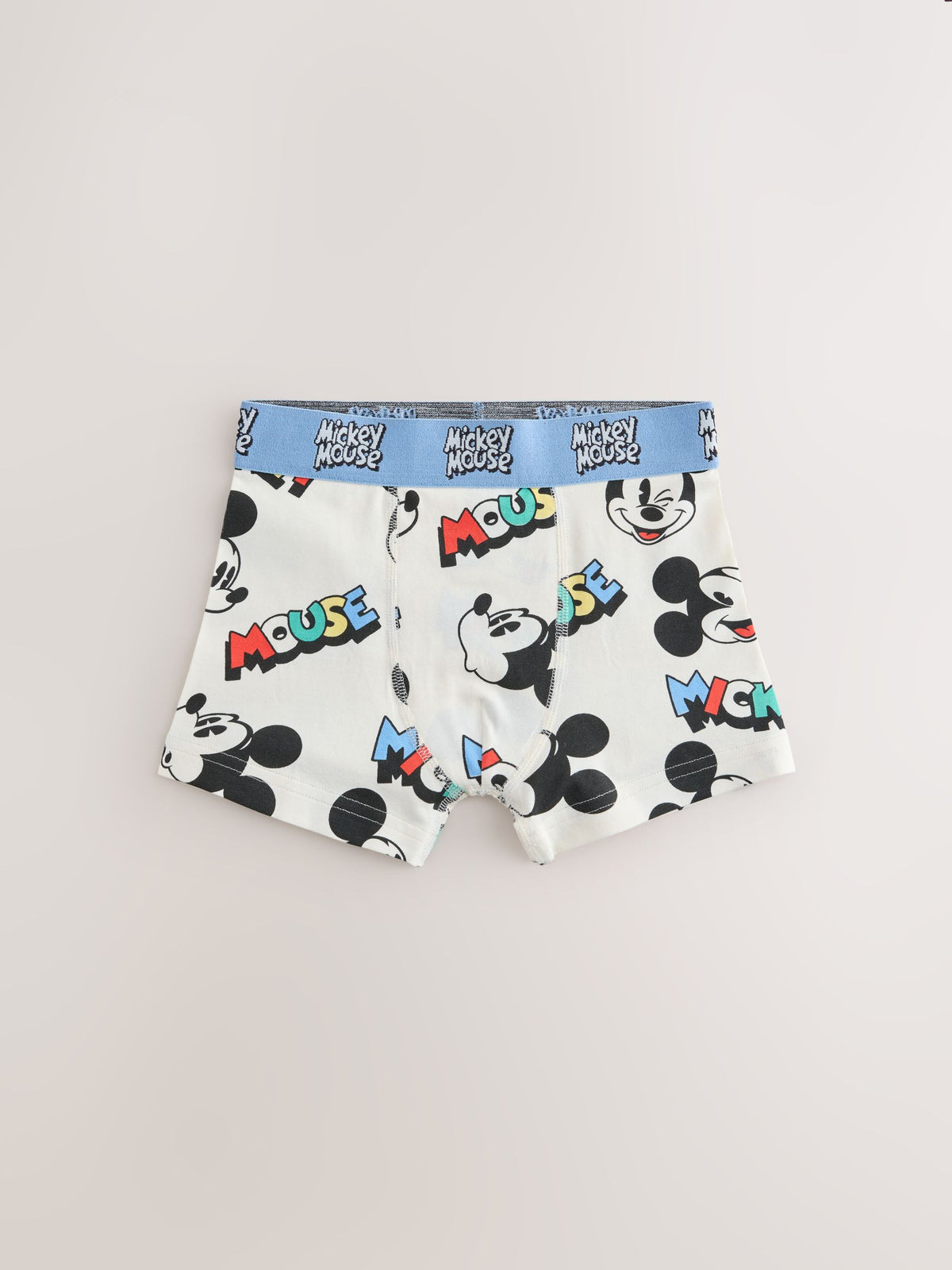 Blue/White Mickey Mouse Trunks Pack (2-10yrs)
