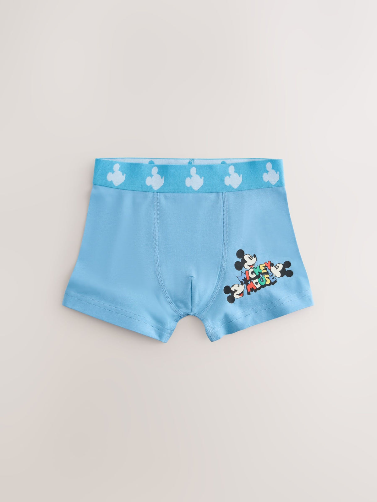 Blue/White Mickey Mouse Trunks Pack (2-10yrs)