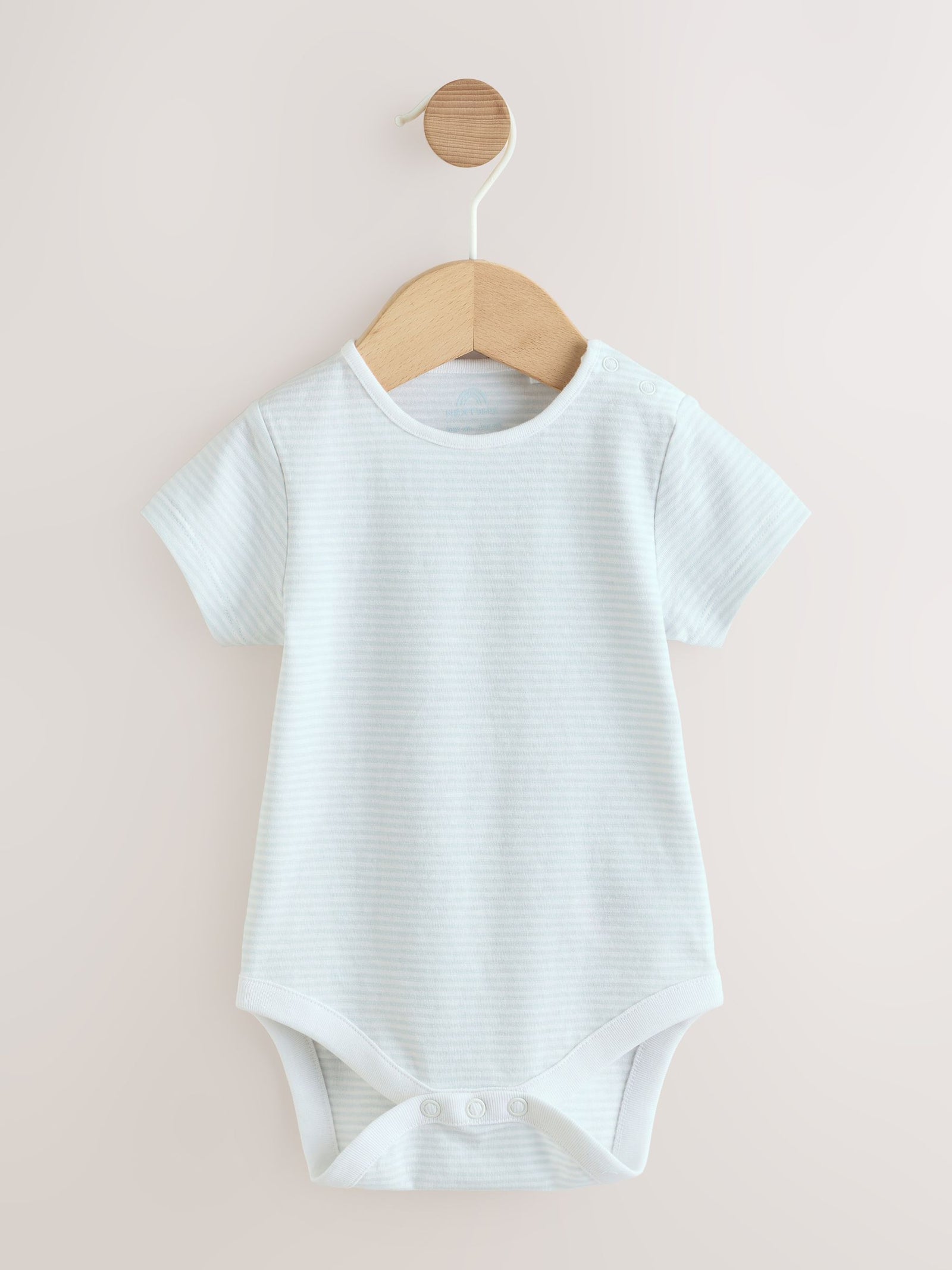 Pale Blue Woven Dungarees and Bodysuit Baby Set (0mths-2yrs)