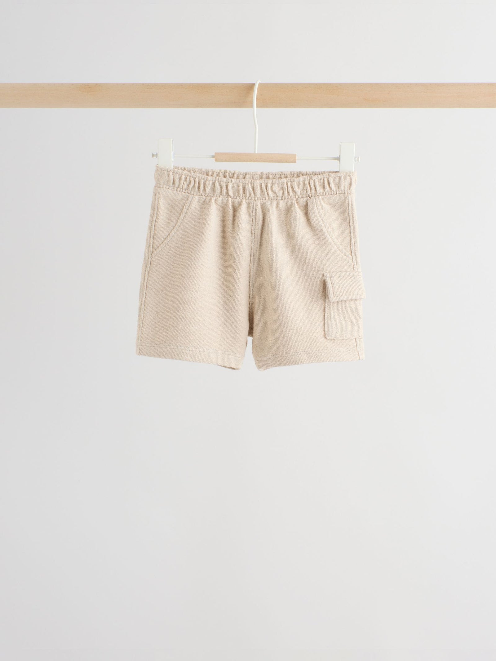 Grey/Neutral Checkeboard Jersey Baby Shorts 3 Pack (0mths-2yrs)