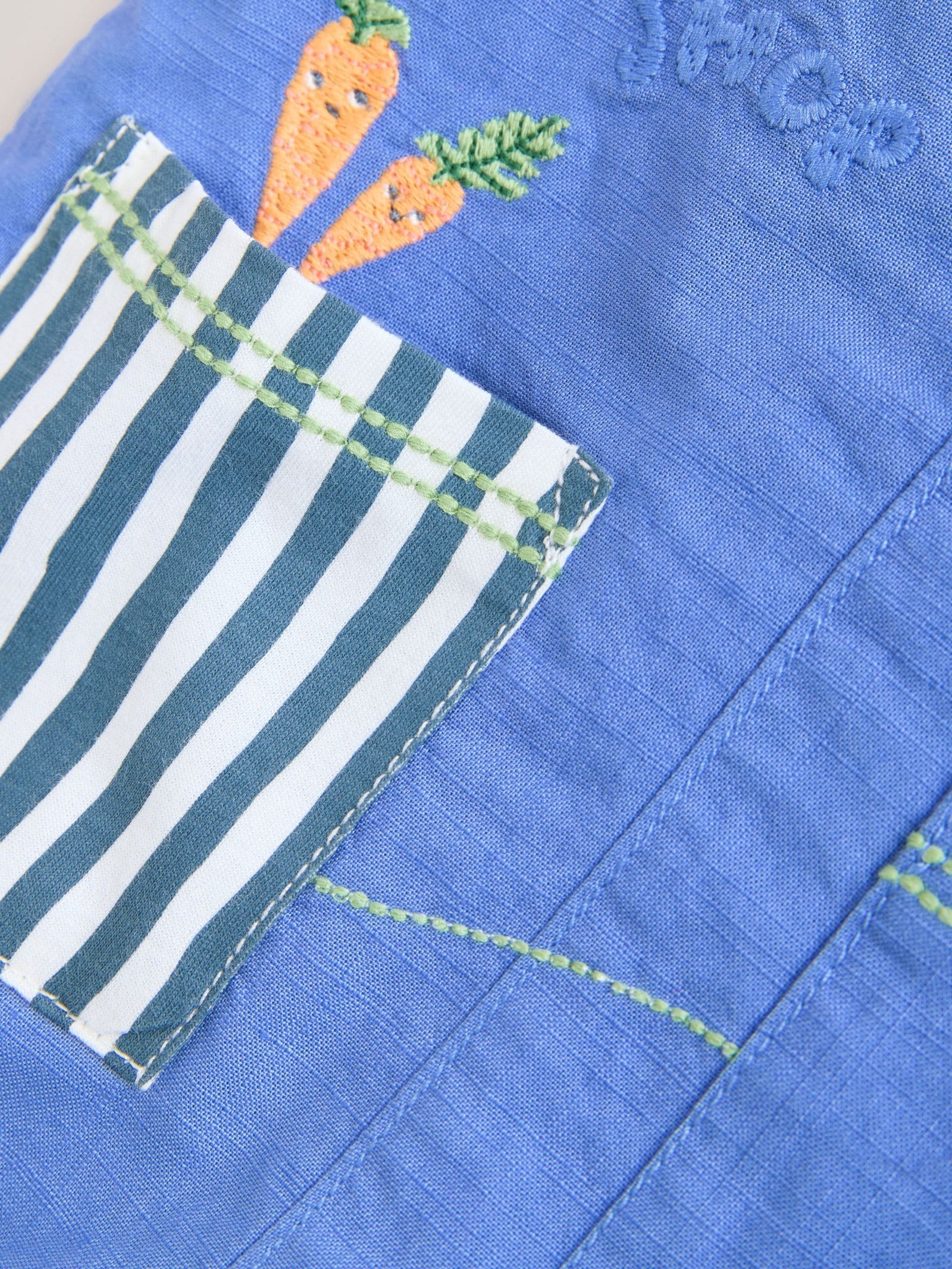 Blue Farm Dungarees And Bodysuit Baby Set (0mths-2yrs)