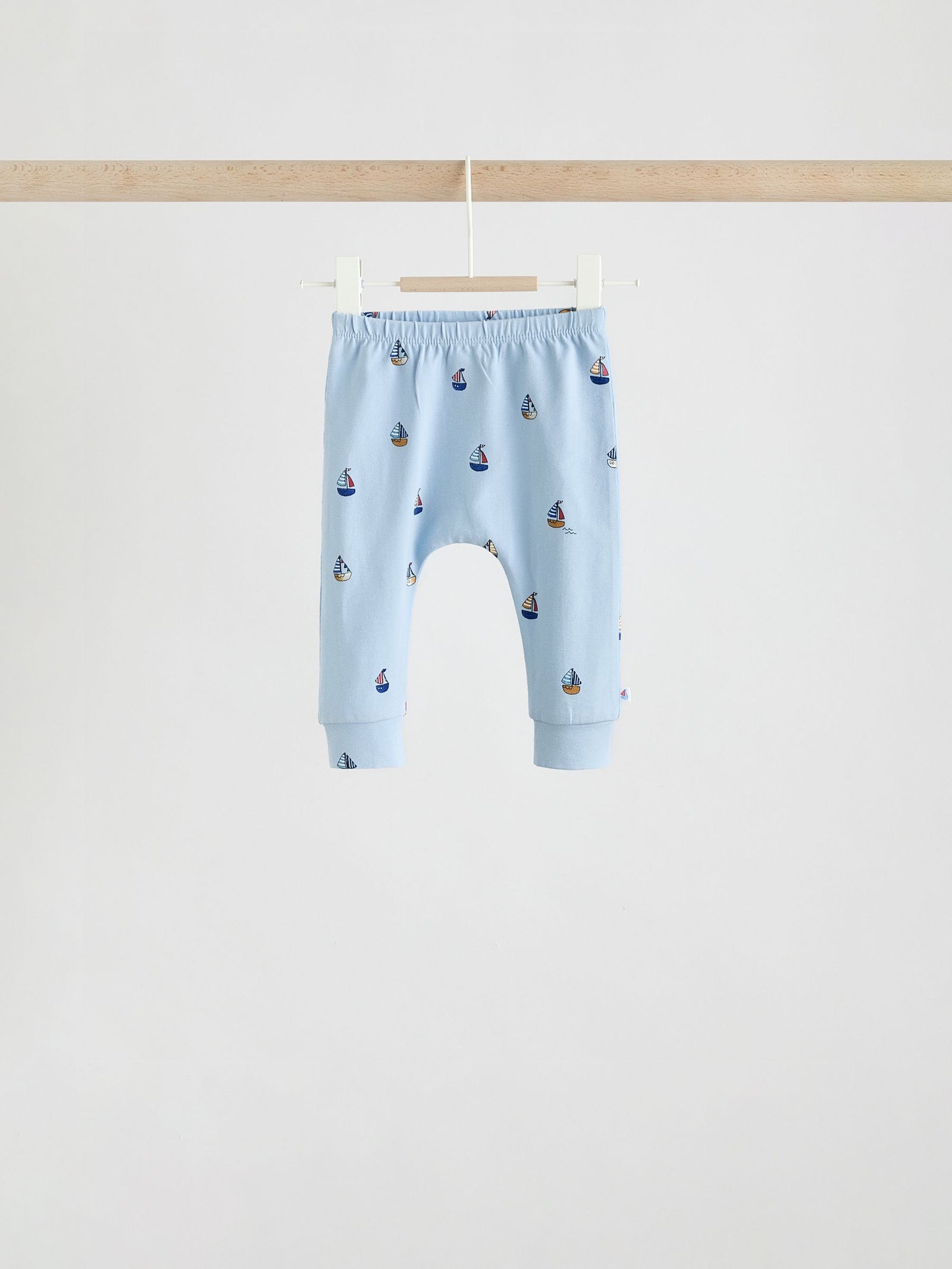 Blue Nautical Baby Top & Leggings 6 Piece Set (0mths-3yrs)