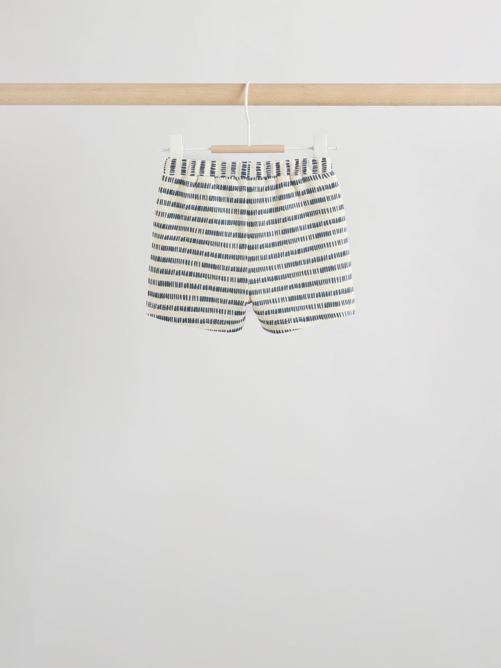 Blue/Ecru Milk Club Tops and Shorts Baby Set 6 Piece (0mths-3yrs)