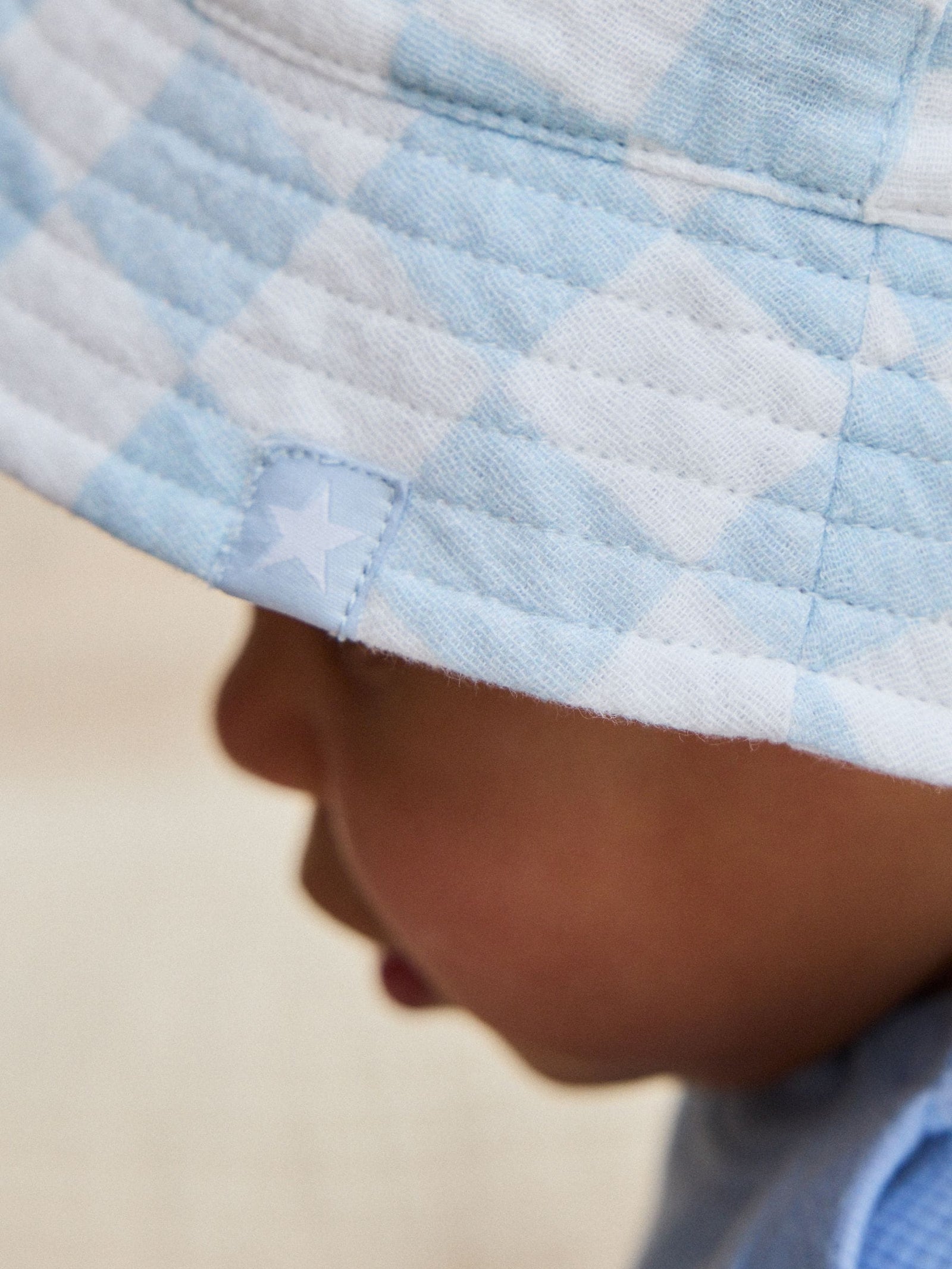 Blue Bucket Hats 2 Pack (0mths-2yrs)