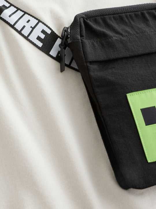 Stone Minecraft Bag T-Shirt (3-16yrs)