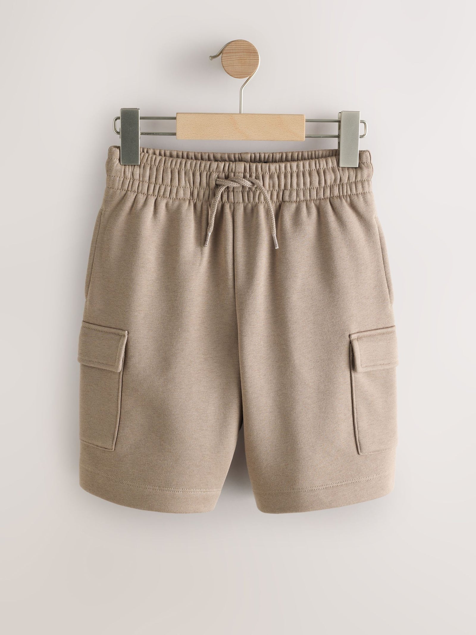 Stone Cargo Jersey Shorts (3-16yrs)