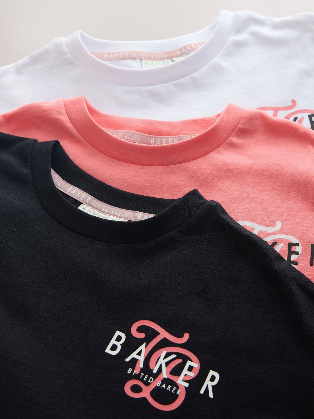 Baker by Ted Baker 3 Pack Oversized Graphic T-Shirts