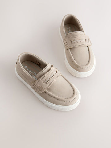 Neutral Standard Fit (F) Loafers