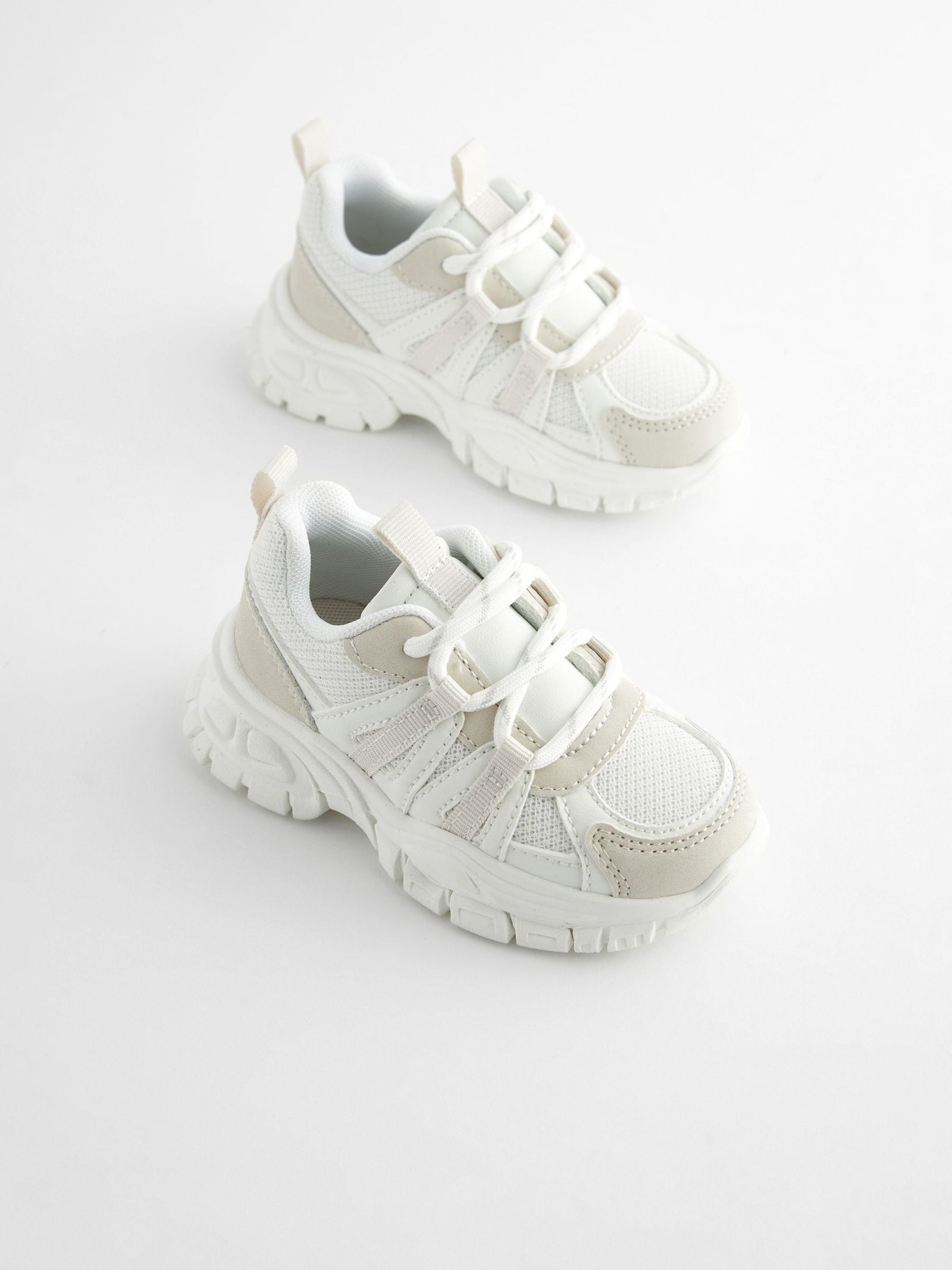White Chunky Trainers
