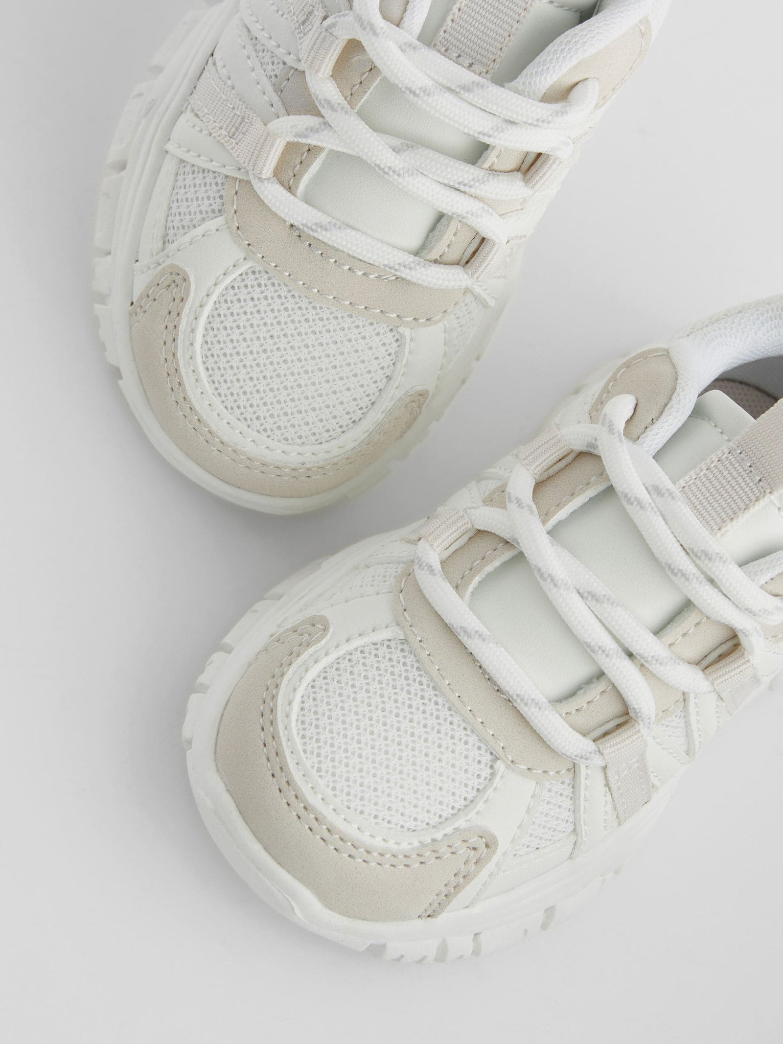 White Chunky Trainers