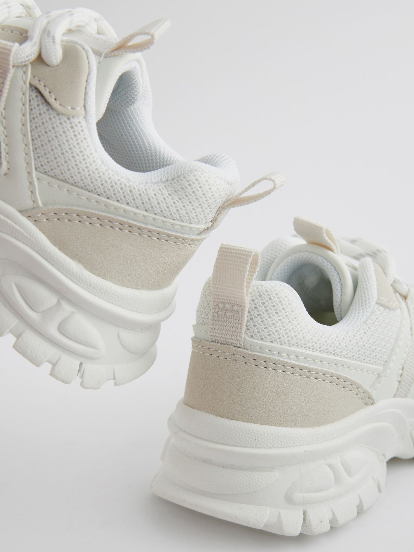White Chunky Trainers