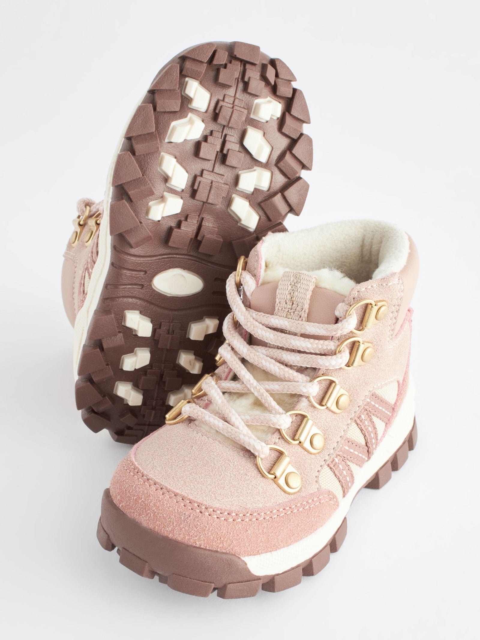 Pink Hiker Boots