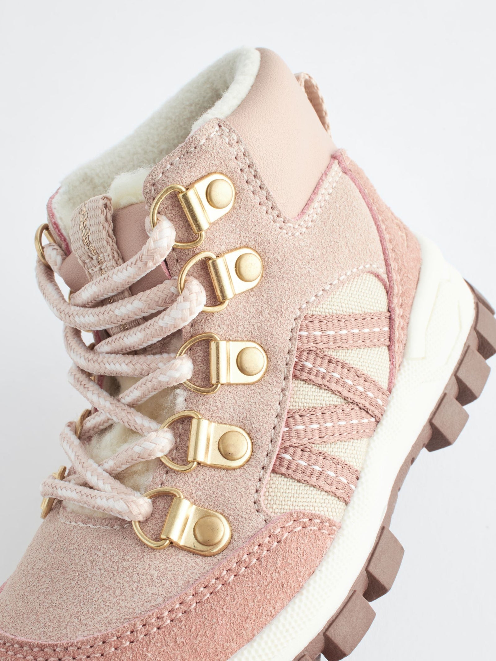 Pink Hiker Boots