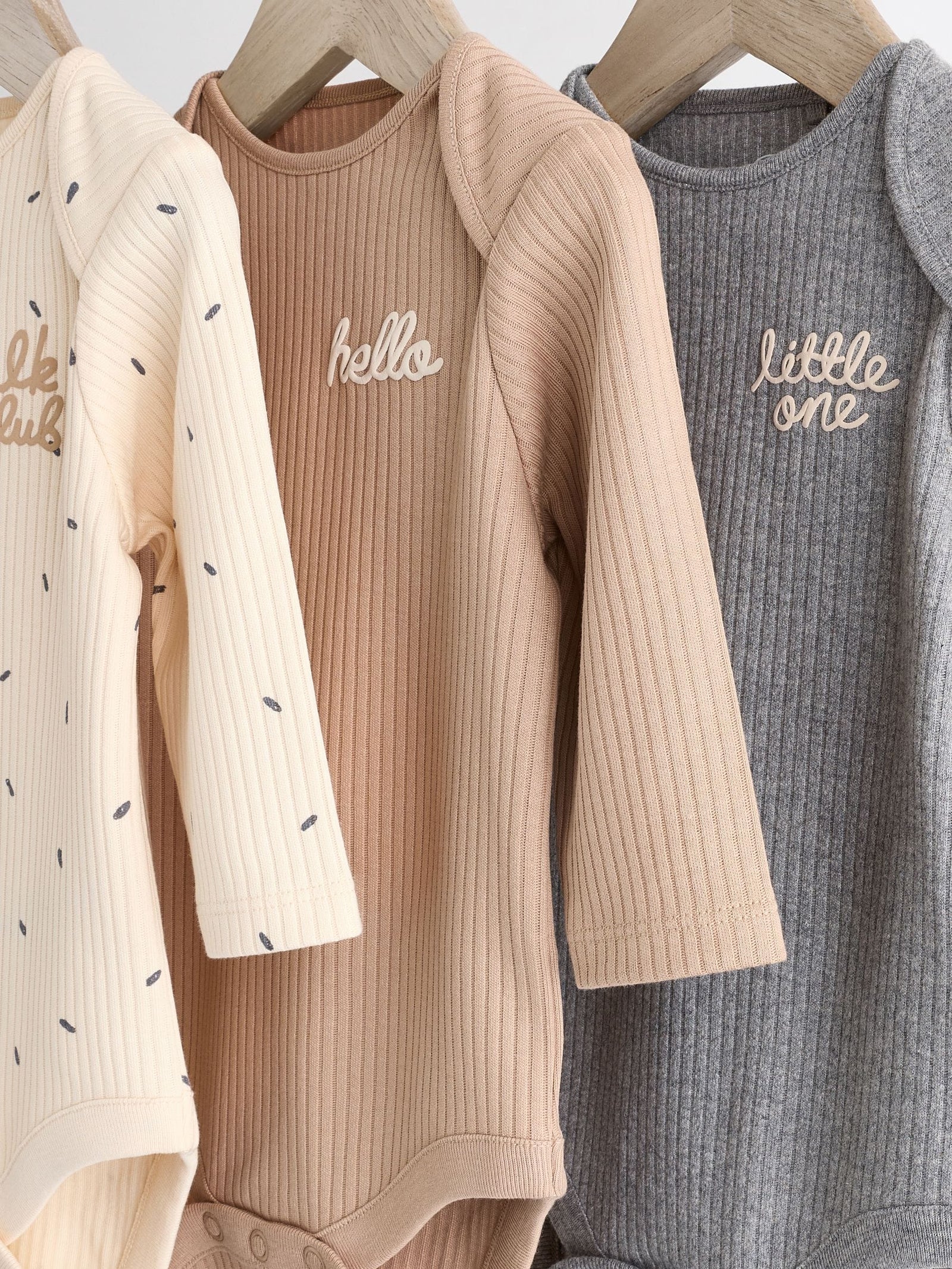 Neutral Milk Club Baby Bodysuits 3 Pack