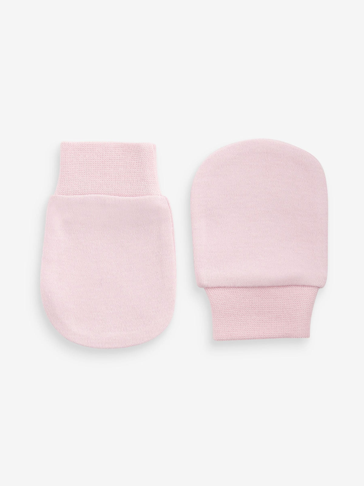 Pink 3 Pack Baby Scratch Mitts