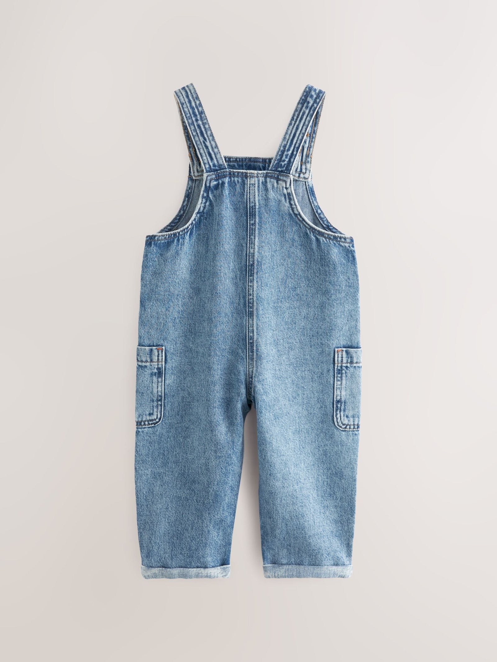 Denim 100% Cotton Dungarees (3mths-7yrs)