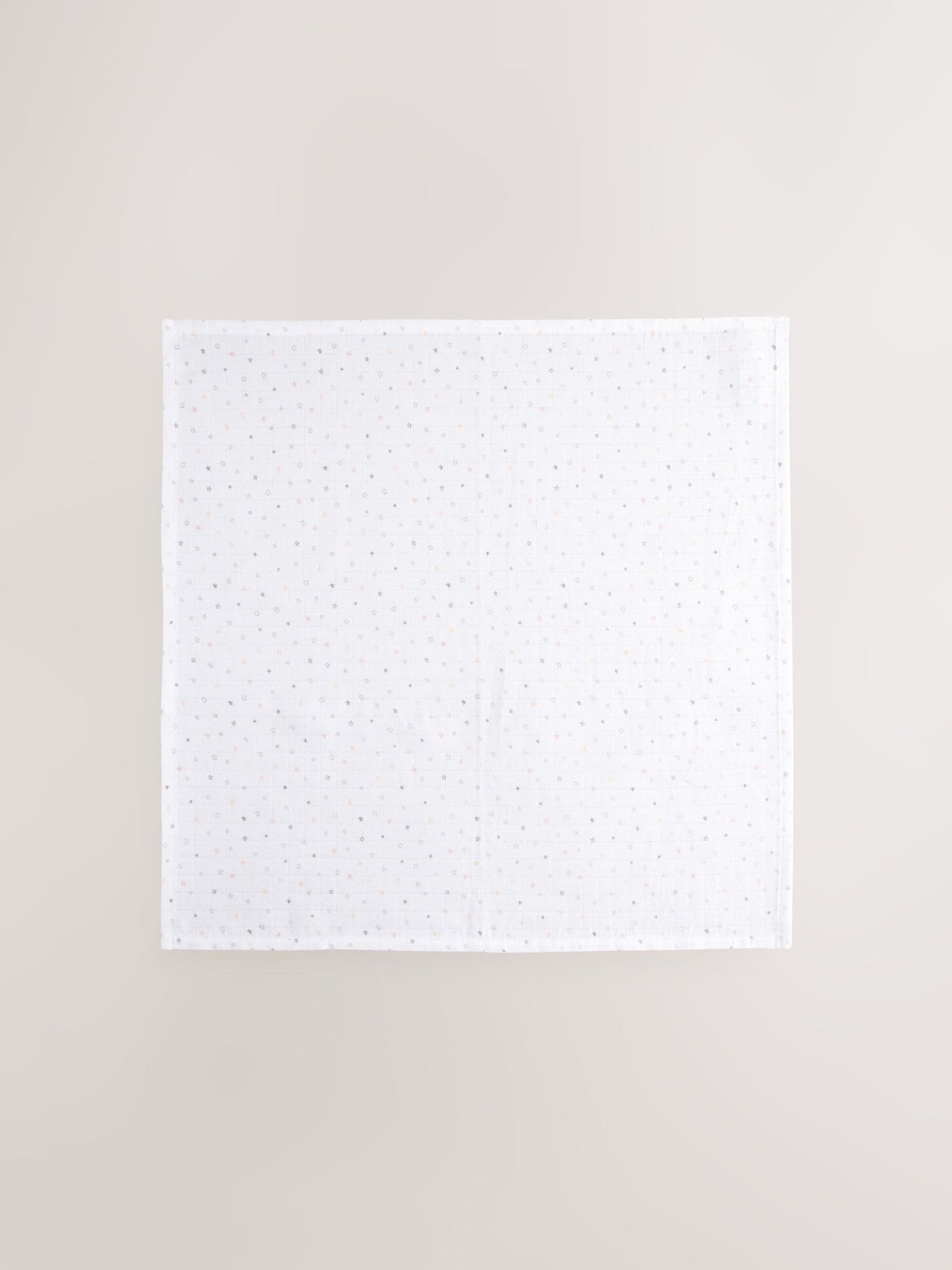 White Delicate Animal Baby Muslins Cloths 4 Pack