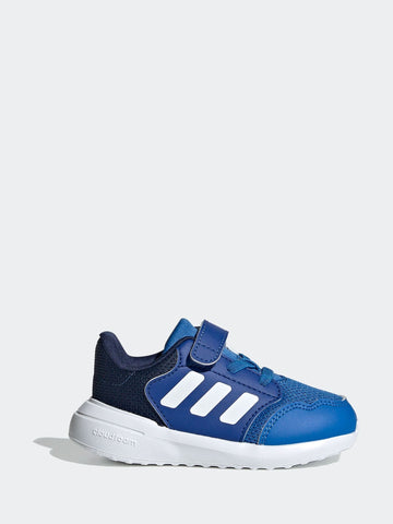 adidas Blue Hook and Loop Tensaur Run 3.0 Infant Trainers