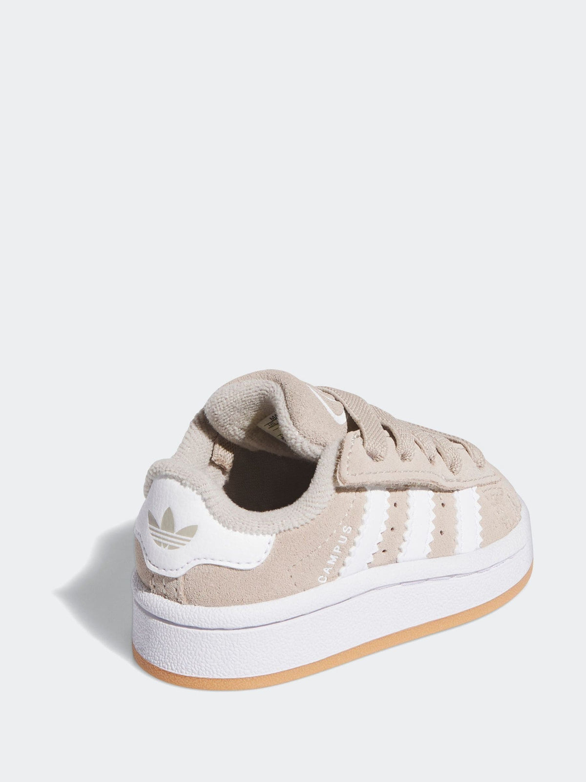 adidas Originals Beige Campus 00s Comfort Closure Elastic Lace Infant Trainers
