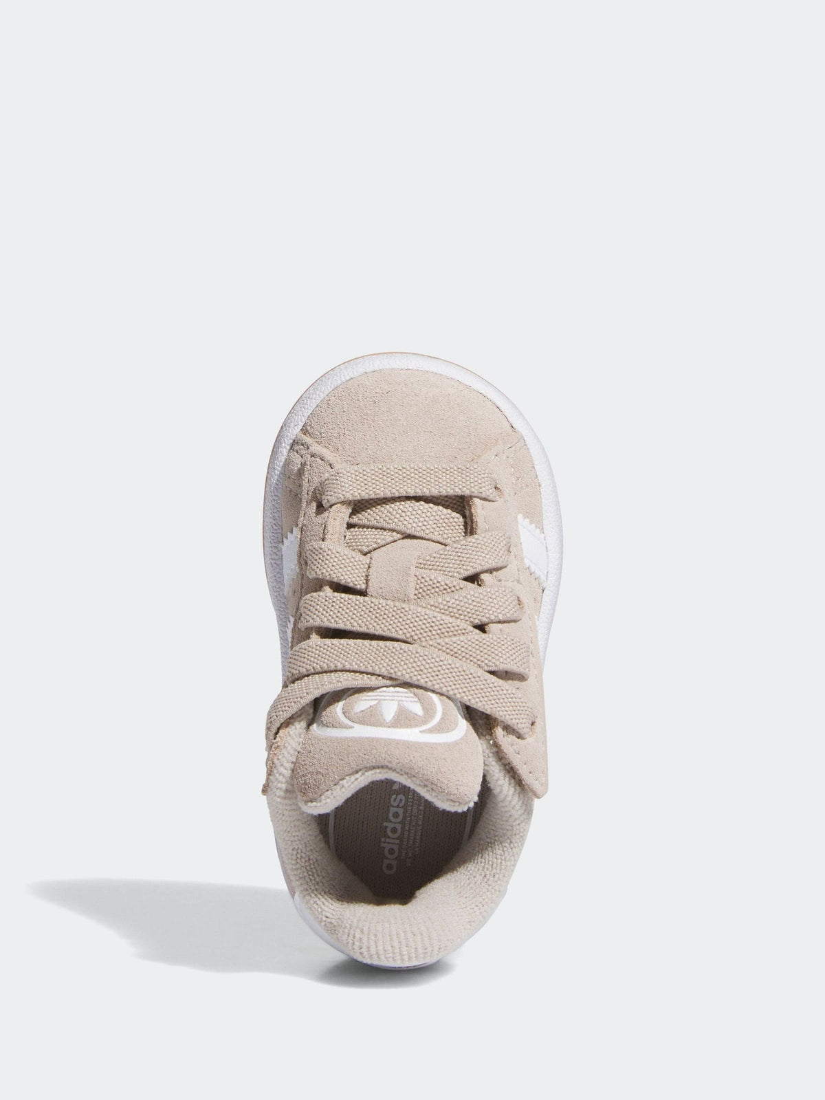 adidas Originals Beige Campus 00s Comfort Closure Elastic Lace Infant Trainers
