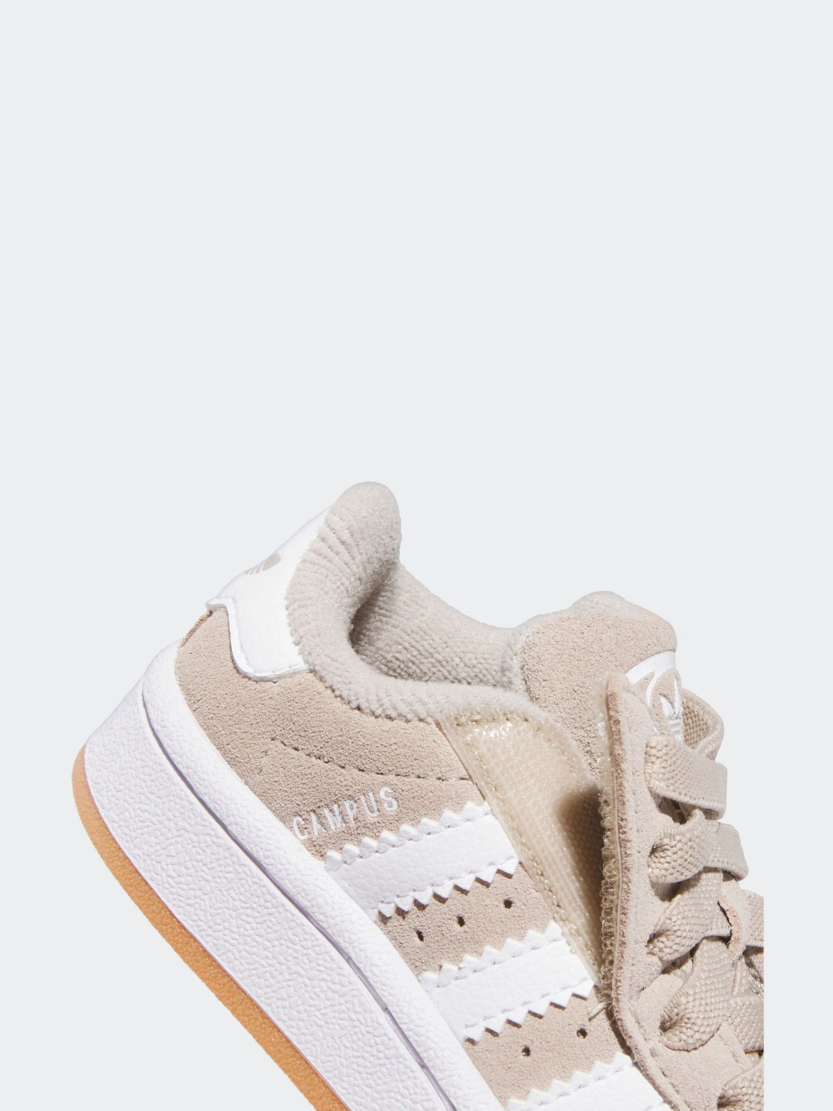 adidas Originals Beige Campus 00s Comfort Closure Elastic Lace Infant Trainers