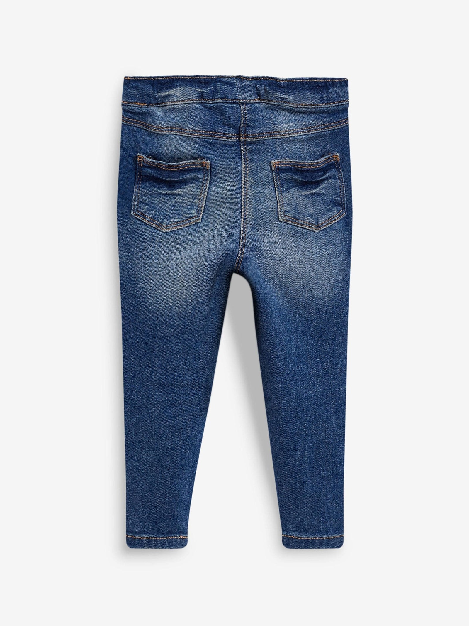 Mid Blue Denim 1 Pack Elasticated Waist Jeggings (3mths-7yrs)