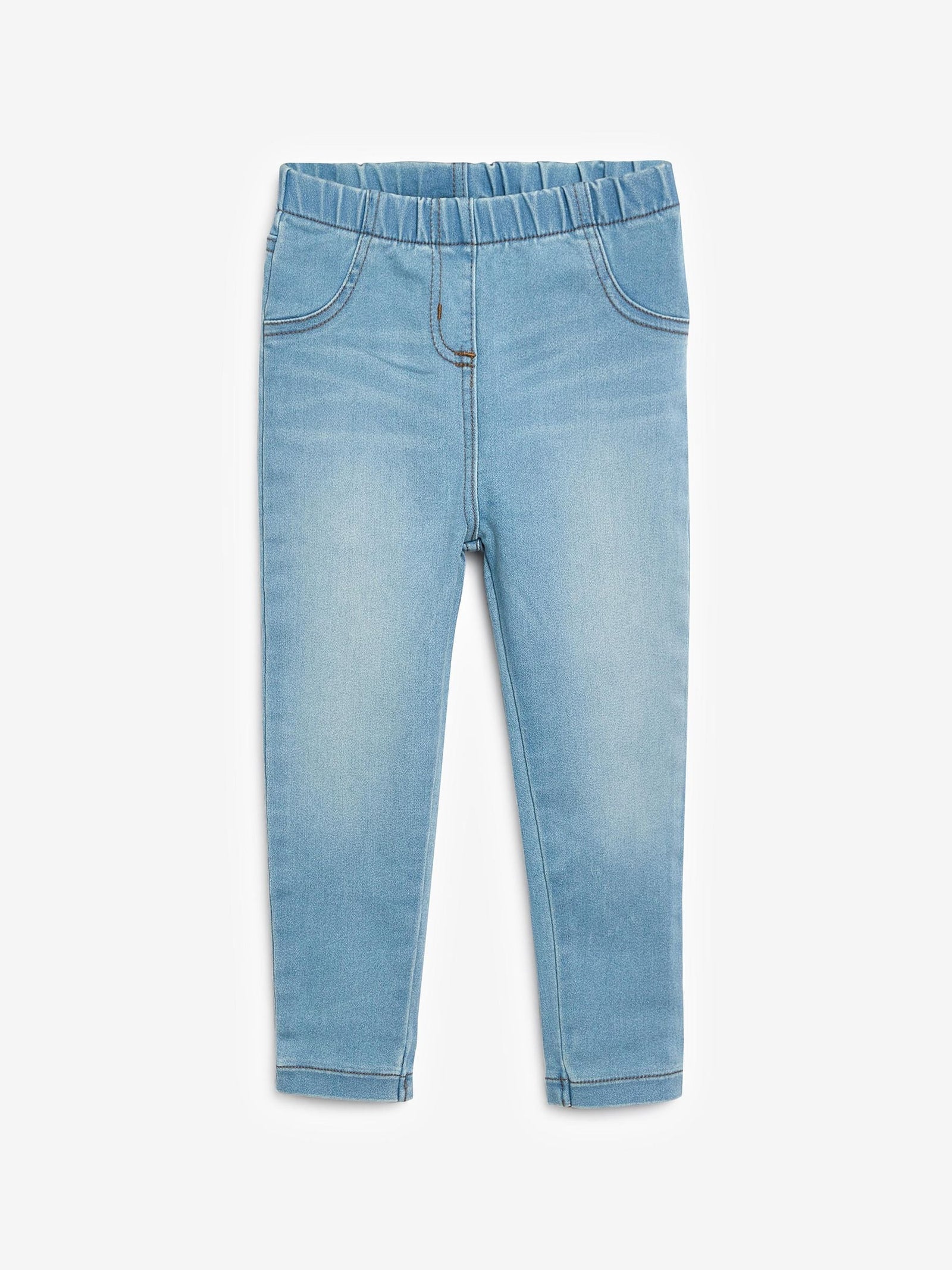 Light Blue Denim 1 Pack Elasticated Waist Jeggings (3mths-7yrs)