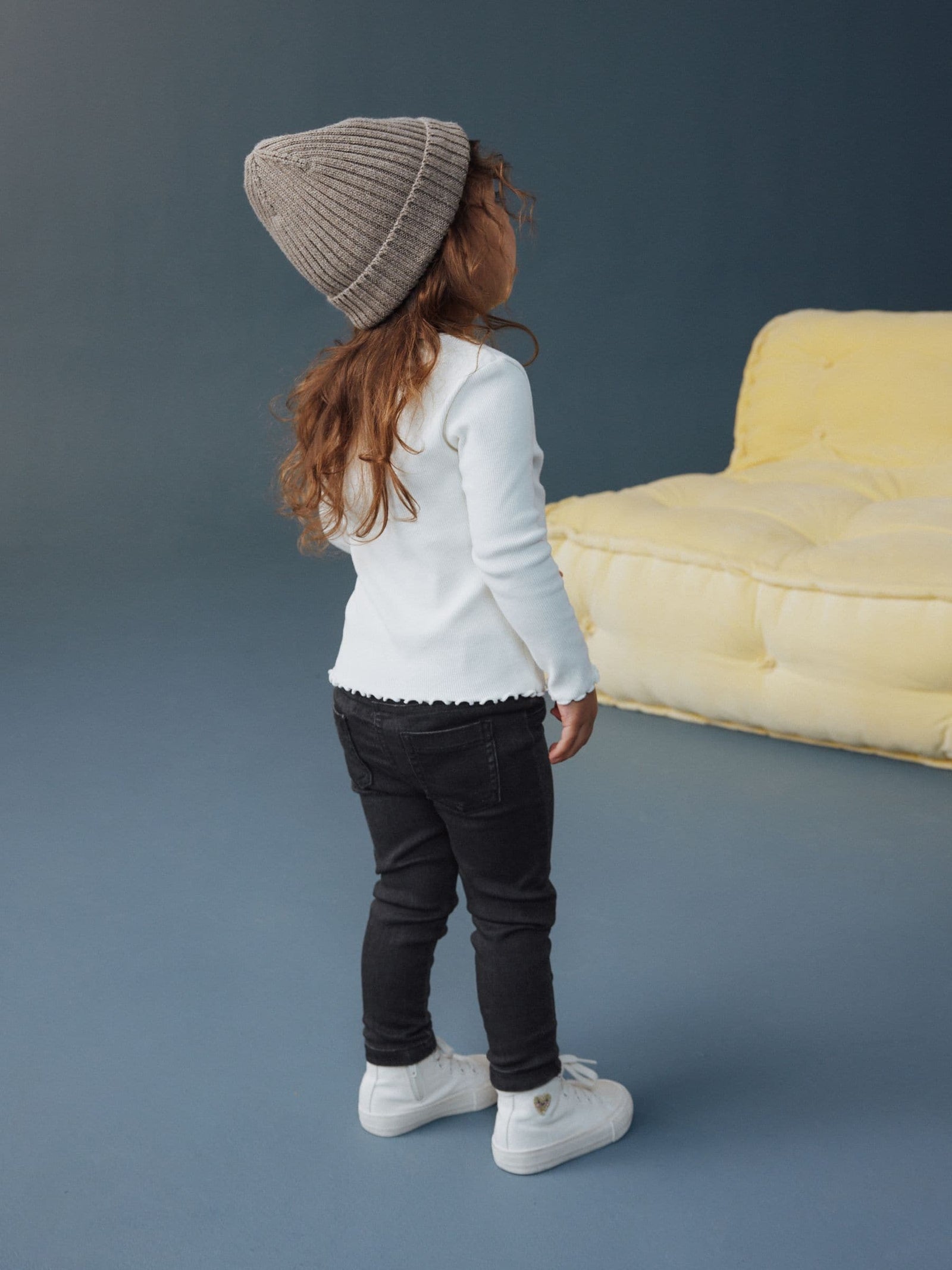 Black Denim 1 Pack Elasticated Waist Jeggings (3mths-7yrs)
