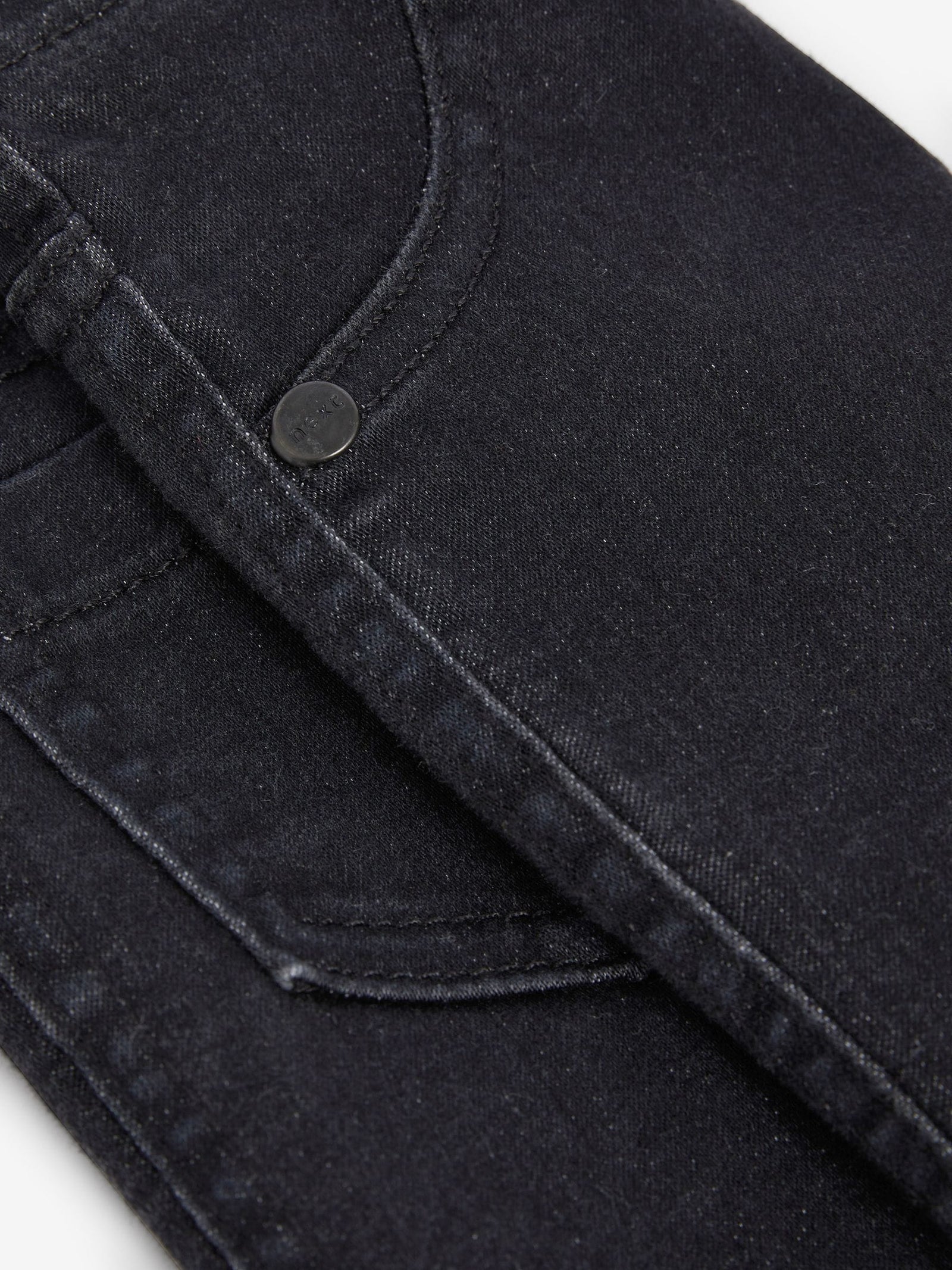Black Denim 1 Pack Elasticated Waist Jeggings (3mths-7yrs)